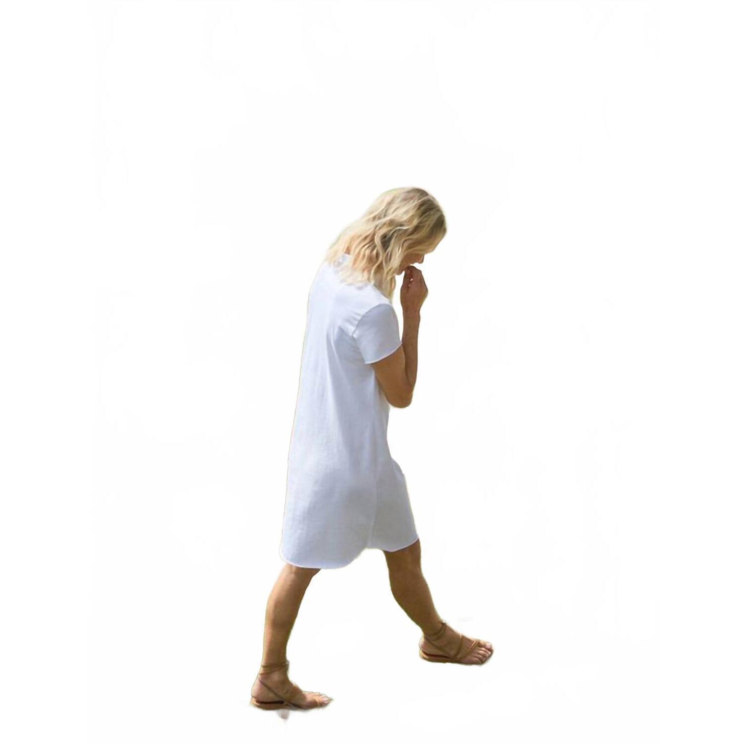 New Frank & Eileen Women's Polo Dress In White